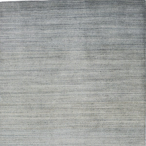 Homeroots 2' X 3' Blue And Gray Ombre Hand Woven Area Rug Blue,Gray Viscose 511735