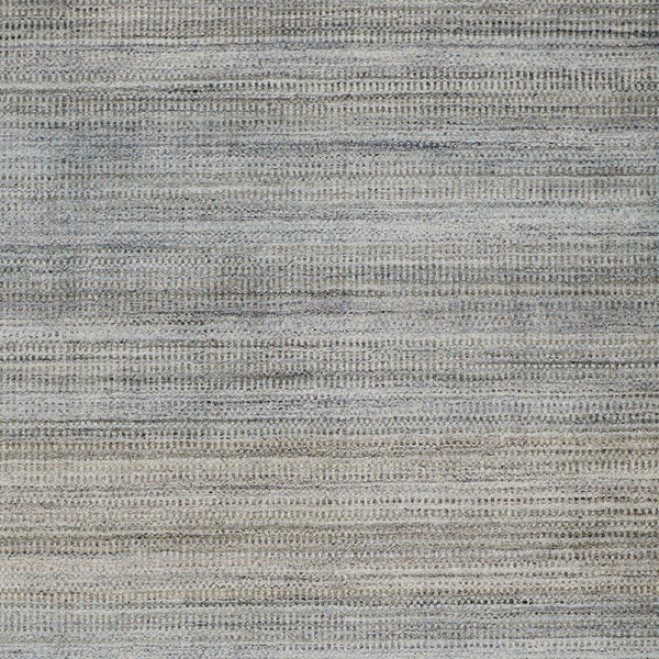 Homeroots 8' X 11' Blue And Gray Ombre Hand Woven Area Rug Blue,Gray,Purple Viscose 511738