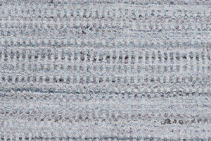 Homeroots 10' X 13' Blue Gray And Purple Ombre Hand Woven Area Rug Blue,Gray,Purple Viscose 511739