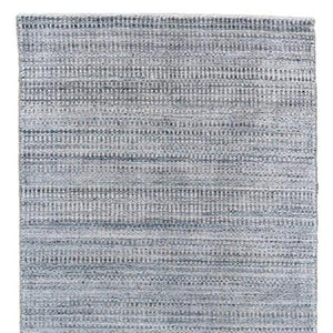 HomeRoots 5' Hand-Woven Ombre Area Rug - Unique Artisan Craftsmanship in Soothing Blue and Green Tones 10' Runner 511740