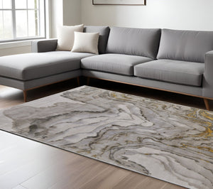 HomeRoots 5' Hand-Woven Ombre Area Rug - Unique Artisan Craftsmanship in Soothing Blue and Green Tones 8' X 11' 511752