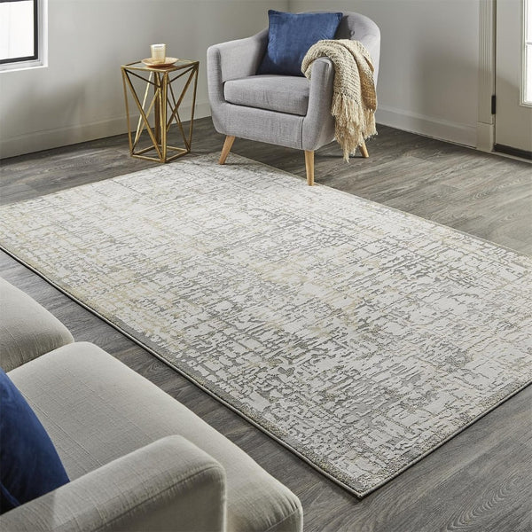 HomeRoots 5' Hand-Woven Ombre Area Rug - Unique Artisan Craftsmanship in Soothing Blue and Green Tones 8' X 11' 511759