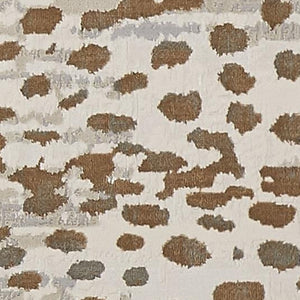 HomeRoots 5' Brown and Ivory Abstract Area Rug – Stain Resistant, Durable Design for Modern Living Spaces 8' Runner 511768