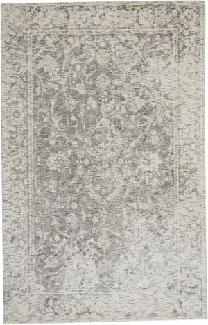 HomeRoots 10' Hand-Woven Abstract Area Rug in Soft Ivory, Blue, and Tan – Elegant Design for Your Home Décor 10' X 13' 511824