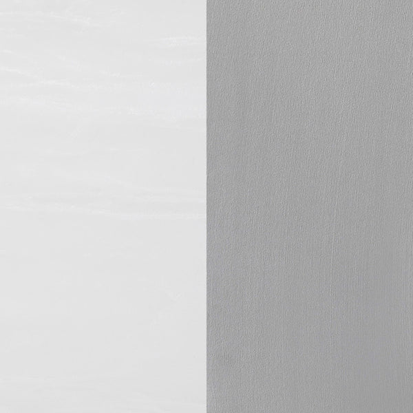 English Elm Kerwin Sleek Grey Velvet 7-Piece Dining Set with Faux Marble Table, Chrome U-Base & Tufted Chairs B062S01202