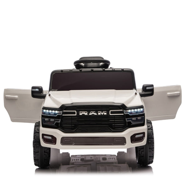 English Elm Licensed Dodge Ram 3500 12v Kids Ride on Truck with Parental Remote and Rear Suspension W1578P346252