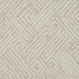 HomeRoots 4' Handmade Wool Area Rug with Geometric Design - Stain Resistant, Soft, and Stylish for Any Room 10' X 13' 511865
