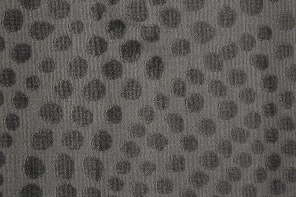 Homeroots 8' Gray Silver And Ivory Abstract Stain Resistant Runner Rug  Polypropylene 511890