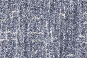HomeRoots 5' Hand-Woven Blue and Ivory Abstract Area Rug - Contemporary Artistry for Modern Living Spaces 5' X 8' 511911