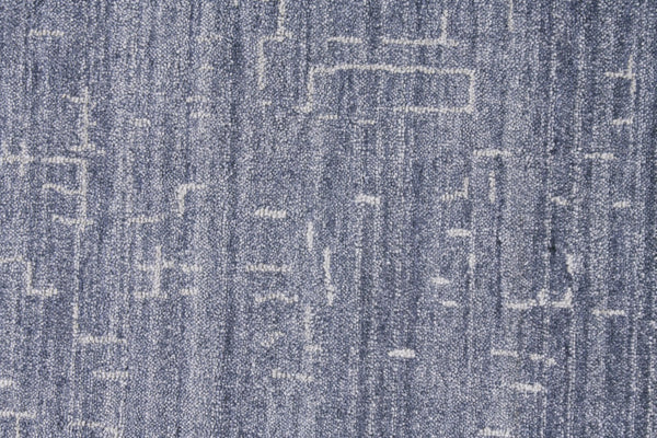 HomeRoots 5' Hand-Woven Blue and Ivory Abstract Area Rug - Contemporary Artistry for Modern Living Spaces 5' X 8' 511911