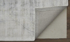 HomeRoots 8' Hand-Woven Gray Taupe and Ivory Abstract Area Rug - Elevate Your Living Space with Style! 8' X 10' 511948