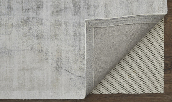 HomeRoots 8' Hand-Woven Gray Taupe and Ivory Abstract Area Rug - Elevate Your Living Space with Style! 8' X 10' 511948