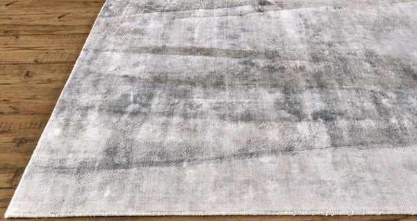 HomeRoots 8' Hand-Woven Gray Taupe and Ivory Abstract Area Rug - Elevate Your Living Space with Style! 8' X 10' 511948