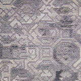 Homeroots 5' X 8' Gray And Ivory Wool Abstract Hand Tufted Area Rug  Wool 512049