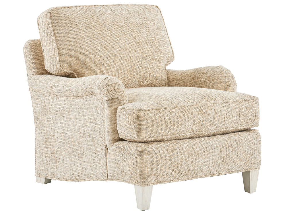 Lexington Barclay Butera Grady Chair - Luxurious Upholstered Seating With Ultra Down Cushion And Elegant Tailoring By Barclay   5120-11-41