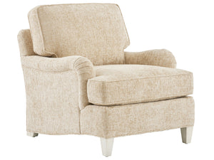 Lexington Barclay Butera Grady Chair - Luxurious Upholstered Seating With Ultra Down Cushion And Elegant Tailoring By Barclay   5120-11-41