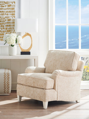 Lexington Barclay Butera Grady Chair - Luxurious Upholstered Seating With Ultra Down Cushion And Elegant Tailoring By Barclay   5120-11-41