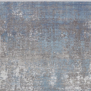 HomeRoots 3' Gold and Ivory Abstract Area Rug - Distressed Design with Decorative Fringe for Stylish Interiors 12' X 18' 512132