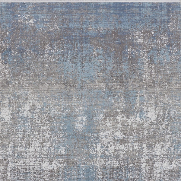 HomeRoots 3' Gold and Ivory Abstract Area Rug - Distressed Design with Decorative Fringe for Stylish Interiors 12' X 18' 512132