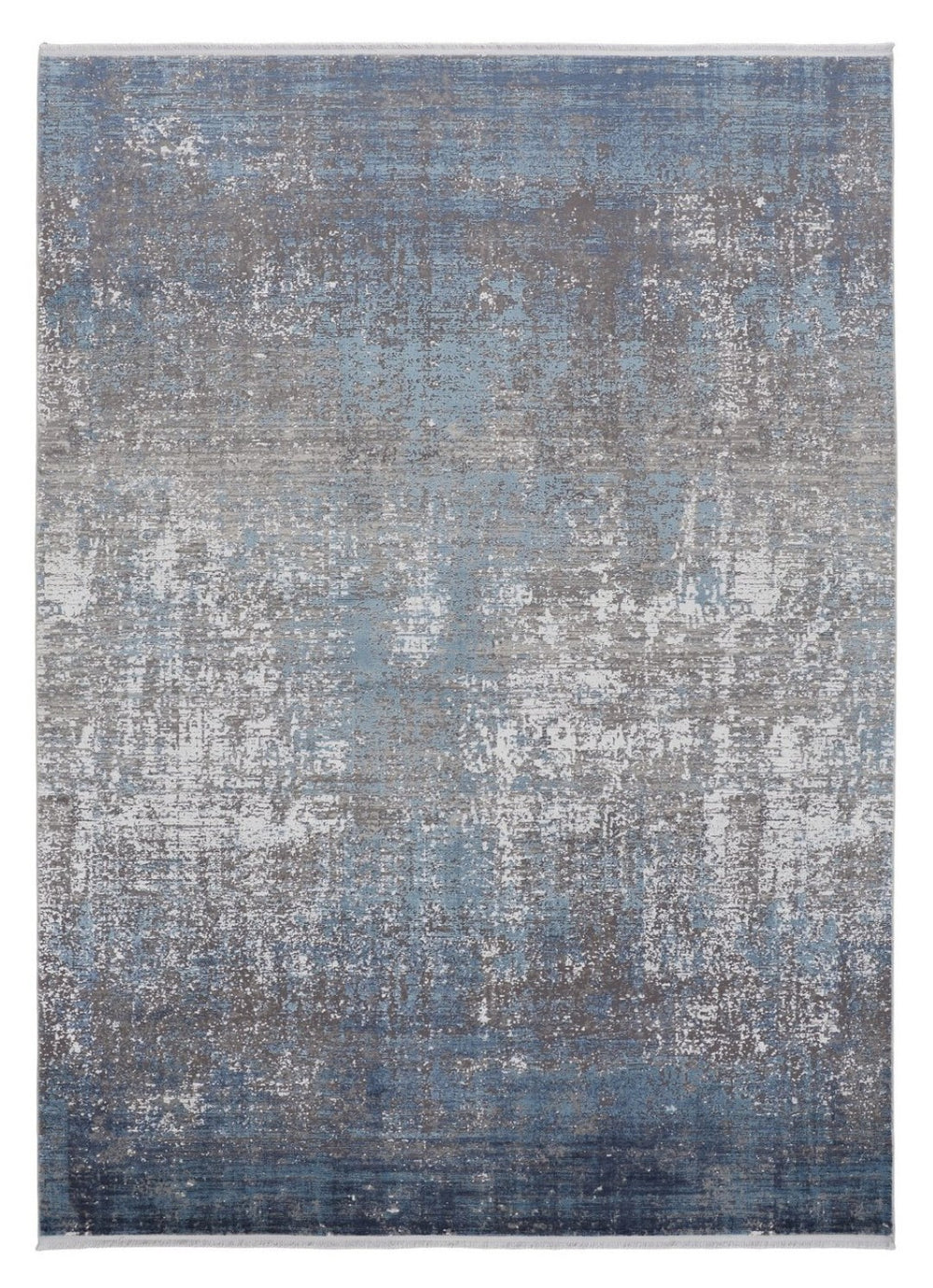 HomeRoots 3' Gold and Ivory Abstract Area Rug - Distressed Design with Decorative Fringe for Stylish Interiors 12' X 15' 512134