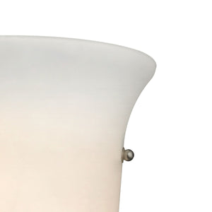 Thomas Lighting Whitmore Single Light Wall Sconce Brushed Nickel Tulip Shade for Bedroom Hallway 5121WS/99