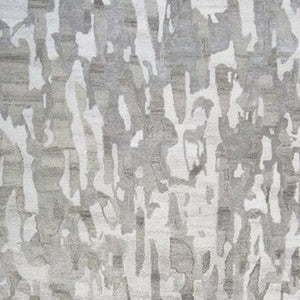 HomeRoots 5' Taupe and Gray Abstract Hand-Tufted Area Rug - Soft, Durable, and Unique Design for Any Space 8' X 10' 512236