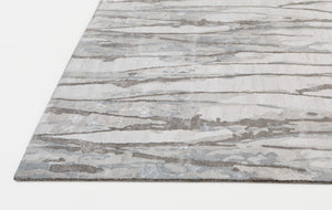 HomeRoots 4' Modern Ivory and Gray Abstract Hand-Tufted Area Rug – Soft, Durable, Perfect for Any Space 10' X 13' 512252