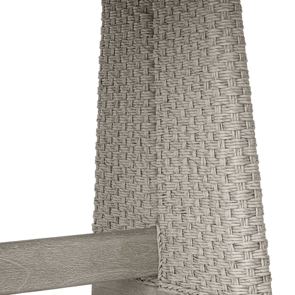 Uttermost Solid Mahogany Herringbone Trestle Dining Table Seats Eight Coastal Style