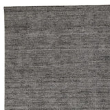 Homeroots 2' X 3' Gray And Black Hand Woven Area Rug Gray,Black Viscose 512406