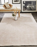 Homeroots 5' X 8' Pink And Ivory Hand Woven Area Rug Pink,Ivory Viscose 512408