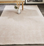 Homeroots 5' X 8' Pink And Ivory Hand Woven Area Rug Pink,Ivory Viscose 512408