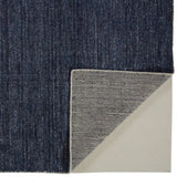 Homeroots 4' X 6' Blue Hand Woven Area Rug Blue Viscose 512412