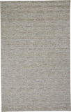 Homeroots 5' X 8' Taupe Hand Woven Area Rug Taupe Viscose 512418