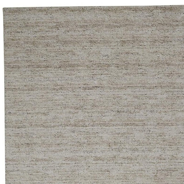 Homeroots 2' X 3' Taupe Hand Woven Area Rug Taupe Viscose 512421