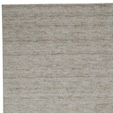 Homeroots 2' X 3' Taupe Hand Woven Area Rug Taupe Viscose 512421