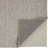 Homeroots 2' X 3' Taupe Hand Woven Area Rug Taupe Viscose 512421