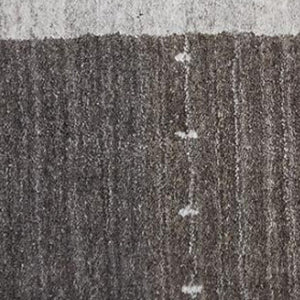 Homeroots 5' X 8' Gray Silver And Black Wool Hand Knotted Stain Resistant Area Rug Gray,Silver,Black Wool 512666