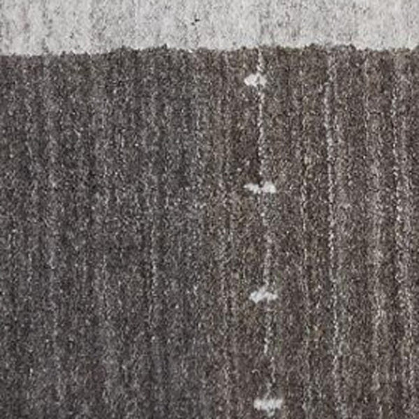 Homeroots 5' X 8' Gray Silver And Black Wool Hand Knotted Stain Resistant Area Rug Gray,Silver,Black Wool 512666