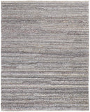 Homeroots 5' X 8' Taupe And Ivory Striped Hand Woven Area Rug Taupe,Ivory,Red Polyester 512719