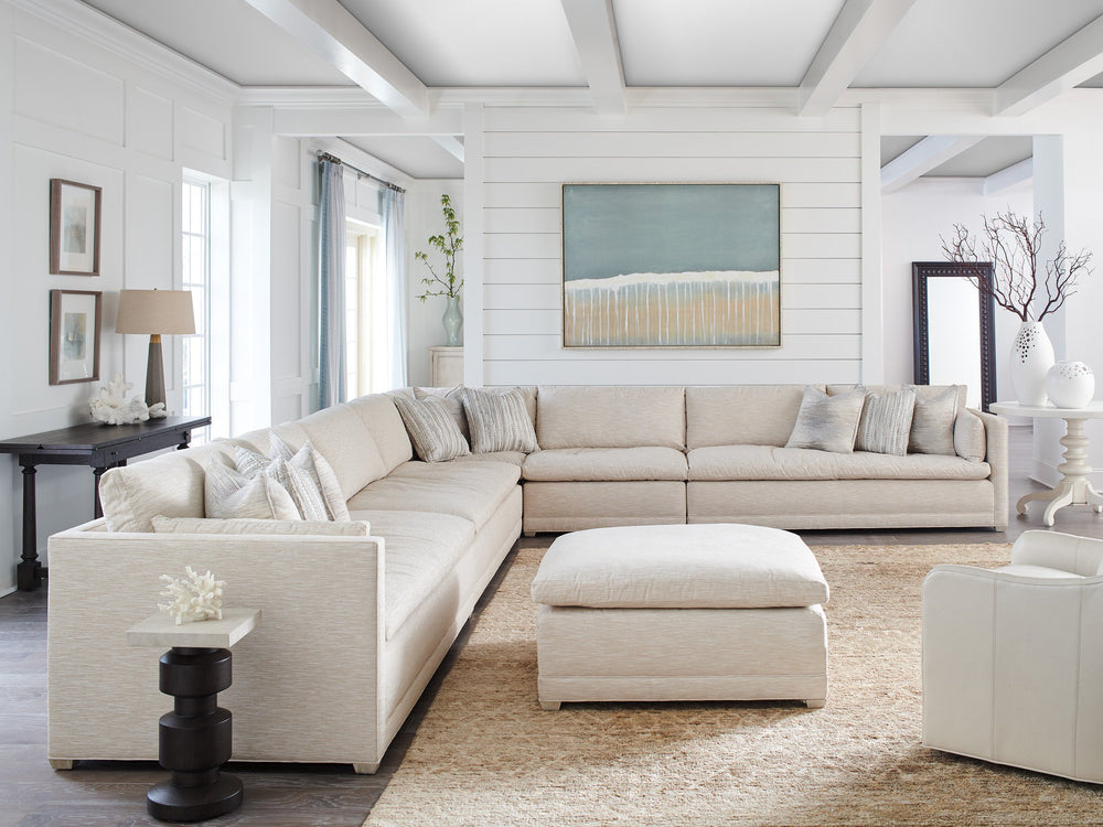 Lexington Barclay Butera Colony Sectional Sofa By Barclay Butera - Elegant Custom Upholstery With Luxurious Textiles And Design   5129-50s-41
