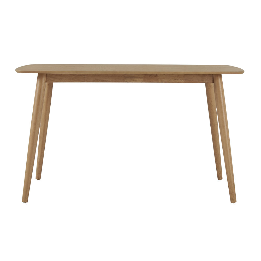Homelegance Arne Rubberwood Counter Table Mid-century Tapered Legs Natural Veneer 512U-36