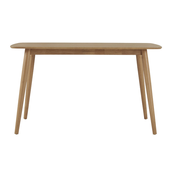 Homelegance Arne Rubberwood Counter Table Mid-century Tapered Legs Natural Veneer 512U-36