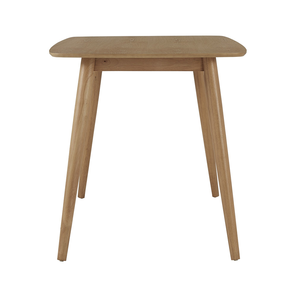 Homelegance Arne Rubberwood Counter Table Mid-century Tapered Legs Natural Veneer 512U-36