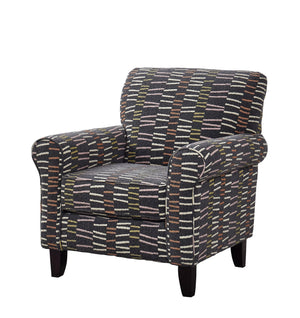 Fusion Chandler Avently Retro Accent Chair In Multi – Stylish Comfort, Durable Design For Any Room Decor Multi Ws ,99% Polypropylene,1% Polyester 512 Avently Retro Accent Chair