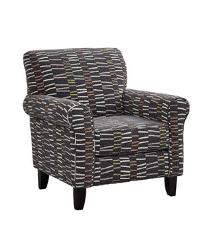 Fusion Chandler Avently Retro Accent Chair In Multi – Stylish Comfort, Durable Design For Any Room Decor Multi Ws ,99% Polypropylene,1% Polyester 512 Avently Retro Accent Chair