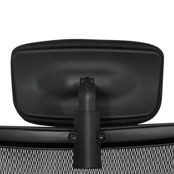 OSP Home Furnishings Optional Mesh Headrest for Space Seating 818 Series with Ergonomic Ratchet Adjustment HRM818