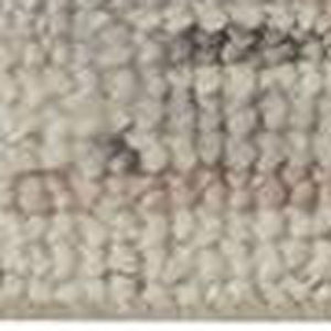 Homeroots 8' X 10' Ivory Gray And Blue Wool Floral Hand Knotted Stain Resistant Area Rug  Wool 513096