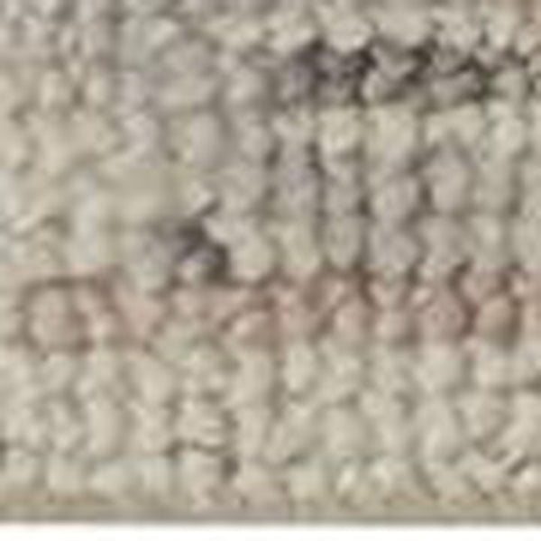 Homeroots 8' X 10' Ivory Gray And Blue Wool Floral Hand Knotted Stain Resistant Area Rug  Wool 513096