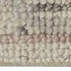 Homeroots 12' X 15' Ivory Gray And Blue Wool Floral Hand Knotted Stain Resistant Area Rug  Wool 513100