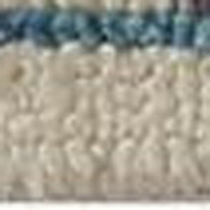 Homeroots 8' X 10' Orange And Gray Wool Floral Hand Knotted Stain Resistant Area Rug Orange,Gray Wool 513112